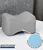 BodiPEDIC Pressure-Relieving Support Memory Foam Knee Pillow, Color:Grey - Image 7