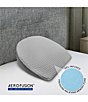 BodiPEDIC Pressure-Relieving Support Memory Foam Pregnancy Wedge Pillow, Color:Grey - Image 5