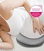 BodiPEDIC Pressure-Relieving Support Memory Foam Pregnancy Wedge Pillow, Color:Grey - Image 8