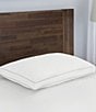 Color:White - Image 1 - Supreme Comfort Gusseted Fiber and Memory Foam Bed Pillow