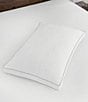 Color:White - Image 4 - Supreme Comfort Gusseted Fiber and Memory Foam Bed Pillow