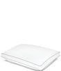 BodiPEDIC Supreme Comfort Gusseted Fiber and Memory Foam Bed Pillow, Color:White - Image 7