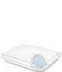 BodiPEDIC Supreme Comfort Gusseted Fiber and Memory Foam Bed Pillow, Color:White - Image 8