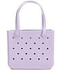 Bogg Bag Baby Bogg Heart Shimmer Tote Bag, Color:Hearts Lilac - Image 1