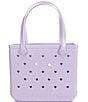 Bogg Bag Baby Bogg Heart Shimmer Tote Bag, Color:Hearts Lilac - Image 2