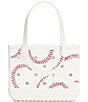 Bogg Bag Bitty Bogg® Rounding Third Baseball Tote Bag, Color:Rounding Third - Image 1