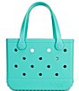 Bogg Bag Bitty Bogg Bag Tonal Button Tote Bag, Color:Cabana Boy - Image 2