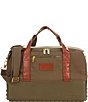 Color:Olive - Image 1 - Canvas Collection Weekender Duffle Bag