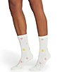 Bombas Abstract Flower Half Calf Socks - Image 2