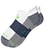 Bombas Color Block Golf Ankle Socks, Color:White/Meteor - Image 1