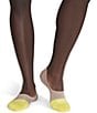 Bombas Colorblock No Show Socks, Color:Natural/Taupe - Image 1