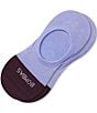 Bombas Colorblock No Show Socks, Color:Dawn Blue - Image 3