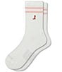 Bombas Cowboy Boots Embroidered Half Calf Socks - Image 1