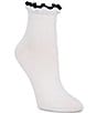 Bombas Double Ruffle Quarter Socks - Image 4