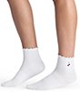 Bombas Frilly Cherry Embroidered Quarter Socks - Image 2