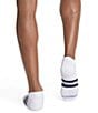 Color:White/Midnight Navy - Image 3 - Golf Multi Stripe Ankle Socks
