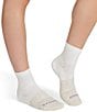 Bombas Heather Toe Block Quarter Socks, Color:Chai Latte - Image 2