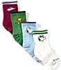 Bombas Junior Peanut Gripper Calf 4-Pack Gift Box - Image 1