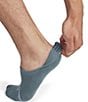 Bombas Marl Tri-Block Cushioned Ankle Socks, Color:Grey Surf - Image 3