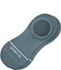 Bombas Marl Tri-Block Cushioned Ankle Socks, Color:Grey Surf - Image 4