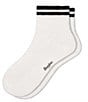 Bombas Mesh Double Strip Quarter Socks - Image 1