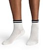 Bombas Mesh Double Strip Quarter Socks - Image 2