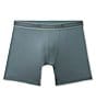 Bombas Soft Flex 6#double; Inseam Boxer Brief, Color:Grey Surf - Image 4