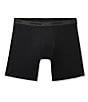 Bombas Soft Flex 6#double; Inseam Boxer Brief, Color:Black - Image 4