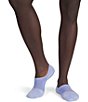 Bombas Solid Feedstripe Cushion No Show Socks, Color:Dawn Blue - Image 2