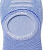 Bombas Solid Feedstripe Cushion No Show Socks, Color:Dawn Blue - Image 3