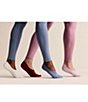 Bombas Solid Lightweight No Show 3-Pack Socks - Image 2