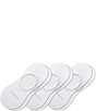 Color:White - Image 1 - Solid Lightweight No Show Socks, 3 Pack