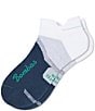 Bombas Solid Stripe Arch Color Blocked Running Ankle Socks - Image 1