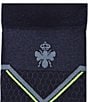 Bombas Solid/Diagonal Arch Stripe Running Ankle Socks - Image 3