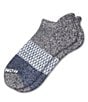 Color:Midnight Soft Blue - Image 1 - Tri-Block Ankle Socks