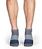 Bombas Tri-Block Ankle Socks, Color:Midnight Soft Blue - Image 2