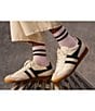 Bombas Vintage Stripe Quarter Socks - Image 2