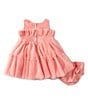 Color:Blush - Image 2 - Baby Girls Newborn-24 Months Sleeveless Tulle Cupcake Dress