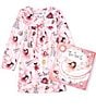 Color:Pink - Image 1 - Little Girls 2-8 Twinkle Gown & Book Set