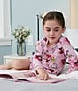 Color:Pink - Image 3 - Little Girls 2-8 Twinkle Gown & Book Set