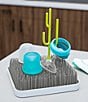Color:Grey/White - Image 3 - GRASS Countertop Square Drying Rack