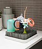 Color:Grey/White - Image 4 - GRASS Countertop Square Drying Rack