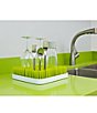 Color:Green/White - Image 2 - GRASS Countertop Square Drying Rack