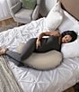 Color:Biscuit - Image 4 - Cuddle Pregnancy Pillow with Organic Cotton Cover