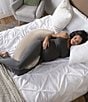 Color:Biscuit - Image 5 - Cuddle Pregnancy Pillow with Organic Cotton Cover