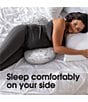 Color:Gray Falling Leaves - Image 5 - Side Sleeper Pregnancy Pillow - Gray Leaves Falling