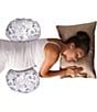 Boppy Total Body Pregnancy Pillow, Color:Sage Boho Arches - Image 1
