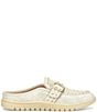 Born Alora Metallic Leather Studded Buckle Strap Loafer Mules - Image 2