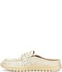 Born Alora Metallic Leather Studded Buckle Strap Loafer Mules - Image 4