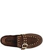 Born Alora Suede Studded Buckle Strap Loafer Mules - Image 6